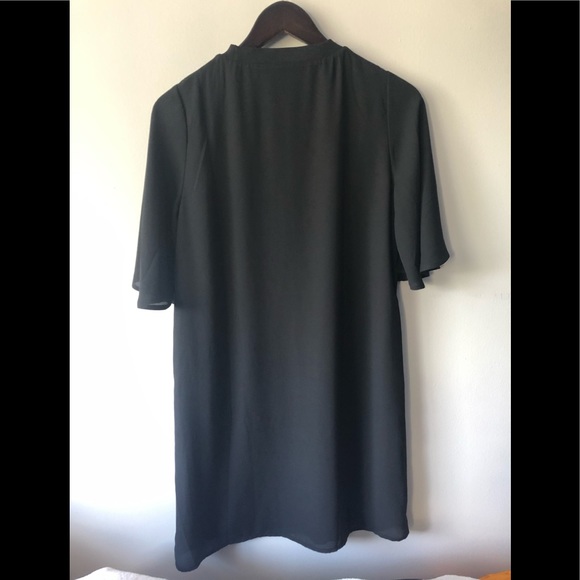 Twik by Simons black short sleeve dress XS - Picture 6 of 13